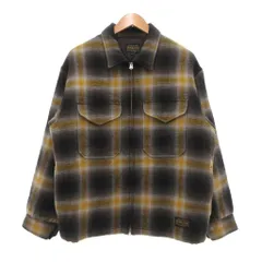 ペンドルトン PENDLETON ニコアンド 中綿 シャツジャケット 裏地キルティング M アウター グレー イエロー 黒 ブラック /SX ■GY12のサムネイル