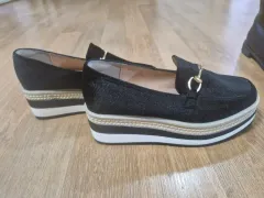 ツアーベルベット靴