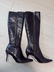 235 ロングブーツ Cle vero cuoio