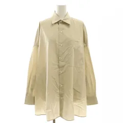 アッパーハイツ upper hights THE MANON シャツ 長袖 オーバーサイズ 0 ベージュ /AT ■OSのサムネイル
