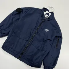 120 ニューバランス キッズ ネイビー ウィンドブレーカー アウター