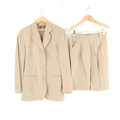 難有 Giorgio Armani ジョルジオアルマーニ スーツ 38 綿他 スカート ジャケット レディース AO3957A52 