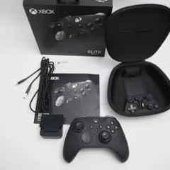 美品 Xbox エックスボックス Elite シリーズ2 FST-00009 ワイヤレスコントローラー XboxOne Windows10 無線 PC周辺機器 HU1872 