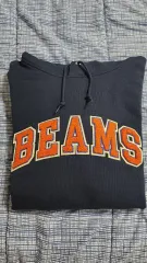 BEAMS ビームス WHO フードTシャツ ネイビー 新品 XL