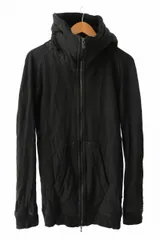 ユリウス JULIUS 09AW CANON_2 coated hoodie コーテッド フーディ パーカー 1 黒 ブラック ブランド古着ベクトル 中古 260304のサムネイル