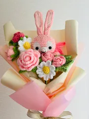 ギフト　花束　花　プレゼント　枯れない花　あみぐるみ　記念日　結婚式　誕生日