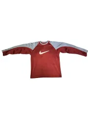 ヴィンテージ 00s NIKE バイカラー スリーブ スウェットシャツ M