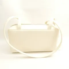 美品 STAND OIL スタンドオイル ハンドバッグ レザー クリーム ダブルファスナー 鞄 かばん レディース AU3996 