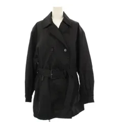 プラダ PRADA Pコート ピーコート ショート丈 S 黒 /KHのサムネイル