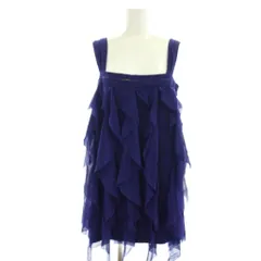 ヴィヴィアンタム VIVIENNE TAM キャミソール ワンピース 1 ミニ丈 紫 パープル /LPのサムネイル