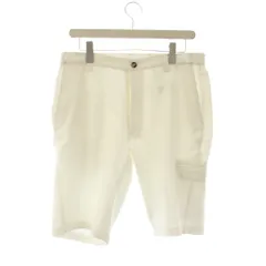 マンシングウェア MUNSINGWEAR パンツ 84-88 白 ショート丈 カーゴポケット ウエストゴム /JPのサムネイル