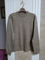 0201) ブラウン ニット セーター