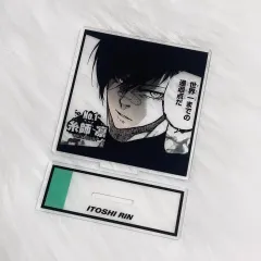 ブルーロック 糸師 凛 糸師凛 原画 BIG アクリルスタンド 原作 黒白