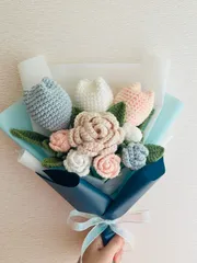 ギフト　花束　花　プレゼント　枯れない花　あみぐるみ　記念日　結婚式　誕生日