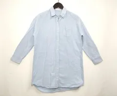 【229612】JEANASIS ジーナシス  長袖シャツ　トップス　コットン100％　胸ポケット付　F  ・ ライトブルー