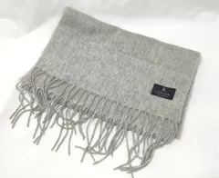 【229610】LANVIN COLLECTION ランバンコレクション  マフラー　ストール　小物　男女○　冬物 グレー