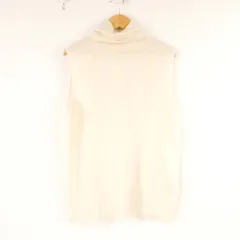 美品 Cruciani クルチアーニ ニット 44 カシミヤ シルク ノースリーブ タートルネック レディース AN2762A29 のサムネイル