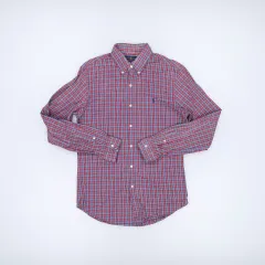 M ポロラルフローレン スリムフィット チェック シャツ 1231H1