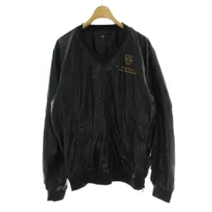 23区 オンワード樫山 SPORT ウィンドブレーカー 3 黒 ブラック Vネック ロゴ刺繍 袖取り外し可能 長袖 半袖 ゴルフウェア /PP ■GY60