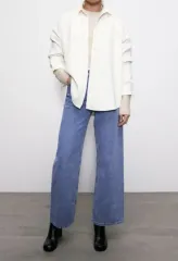 ZARA ザラ オーバーサイズ コーデュロイ シャツ