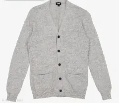 ユニクロ スウェット U カーディガン (95)