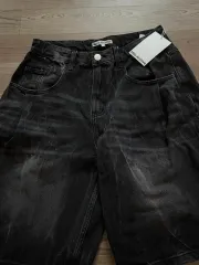 MILLO MILLO ARCHIVE ブラックデニム バミューダ