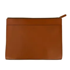 美品 PORTER COLLABORATION ポーターズコレクション 吉田カバン レザー書類ケース ブラウン メンズ レディース 古着 中古 USED