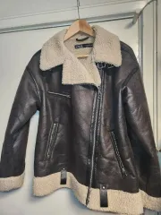 ザラ ブラウン ムートン S ブラウン