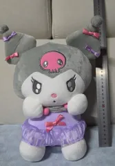 クロミ ぬいぐるみ グレー パープル ドレス