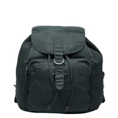 プラダ 三角ロゴプレート リュック デイパック バックパック ダークグリーン テスートナイロン レディース PRADA【1-0262795】