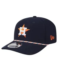 ニューエラ メンズ アクセサリー 帽子 New Era Mens Navy Houston Astros MultiRope 9SEVENTY StretchSnap Hat Navy ネイビー