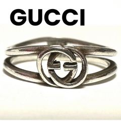 GUCCIグッチ アラベスク ダブルG シルバーリング ❤︎ - メルカリ
