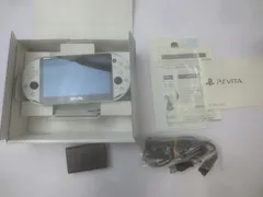  ゲーム PS Vita 本体 PCH-2000 グレイシャーホワイト 動作品 箱付き 中古品