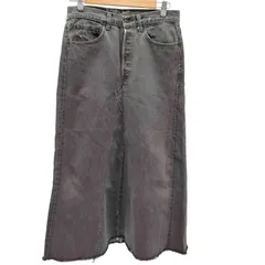 リーバイス Levis 501 ボタン裏522 エルパソ工場 USA製 リメイクデニムスカート レディース  W31のサムネイル