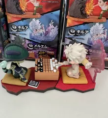 送料込み 10 5) HUNTER×HUNTER メルエム コムギ デスクトップ RE-MENT フィギュア