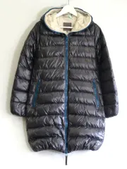 【228929】＜クリーニング済み＞ACE DUVETICA デュベティカ  ダウンコート ジップアップ　フード  ・42 D.1140.00/1035.R