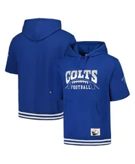 ミッチェルネス メンズ アウター パーカー・スウェット Mitchell Ness Mens Royal Indianapolis Colts PreGame Short Sleeve Pulloveのサムネイル