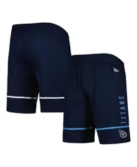 ニューエラ メンズ ボトムス ハーフパンツ・ショーツ ショートパンツ New Era Mens Navy Tennessee Titans Combine Authentic Rusher Trainのサムネイル