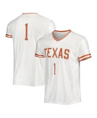 オリジナル レトロ ブランド メンズ トップス シャツ ジャージー Original Retro Brand Mens Whitexas Longhorns Basketball Jersey White ホワイト