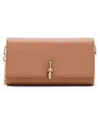 アンクライン レディース アクセサリー 財布 Anne Klein Wallet on Chain with Lock Charm Brown ブラウンのサムネイル