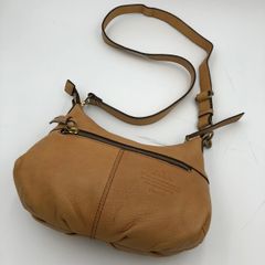 ダコタ Dakota ショルダーバッグ レザー キャメル ブラウン 茶色