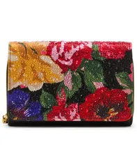 ベッツィジョンソン レディース アクセサリー 財布 Betsey Johnson Hearts Crossbody Wallet Black Floral ブラックのサムネイル