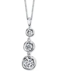 シレーナ レディース アクセサリー ネックレス・チョーカー・ペンダントトップ レース Sirena Energy Diamond ThreeStone Pendant Necklace 13 ctw in 14k Yellow Gold or White Go
