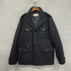 マイケルコース カジュアル キルティング ウール ジャケット M A05950