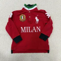 3/3T ポロラルフローレン キッズ ビックポニー カラーTシャツ 0209T