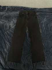 H&M ブラックデニム パンツ 34