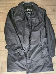 正規品 DAKS ダックス トレンチコート (ブラック)