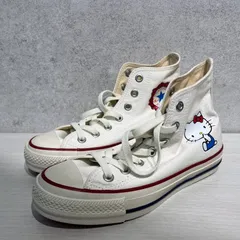 コンバース ALL STAR ハローキティ 限定 ホワイト ハイカット 23cm ほぼ未使用