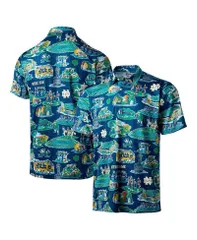 レインスプーナー メンズ トップス ポロシャツ Reyn Spooner Mens Navy Notre Dame Fighting Irish Scenic Polo Shirt Navy ネイビーのサムネイル