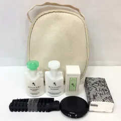 ブルガリ×エミレーツ航空 ファーストクラス アメニティポーチセット